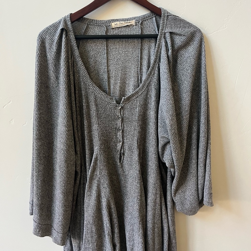 Grey FP Tunic - Size XS - Cute, Flowy, Boho